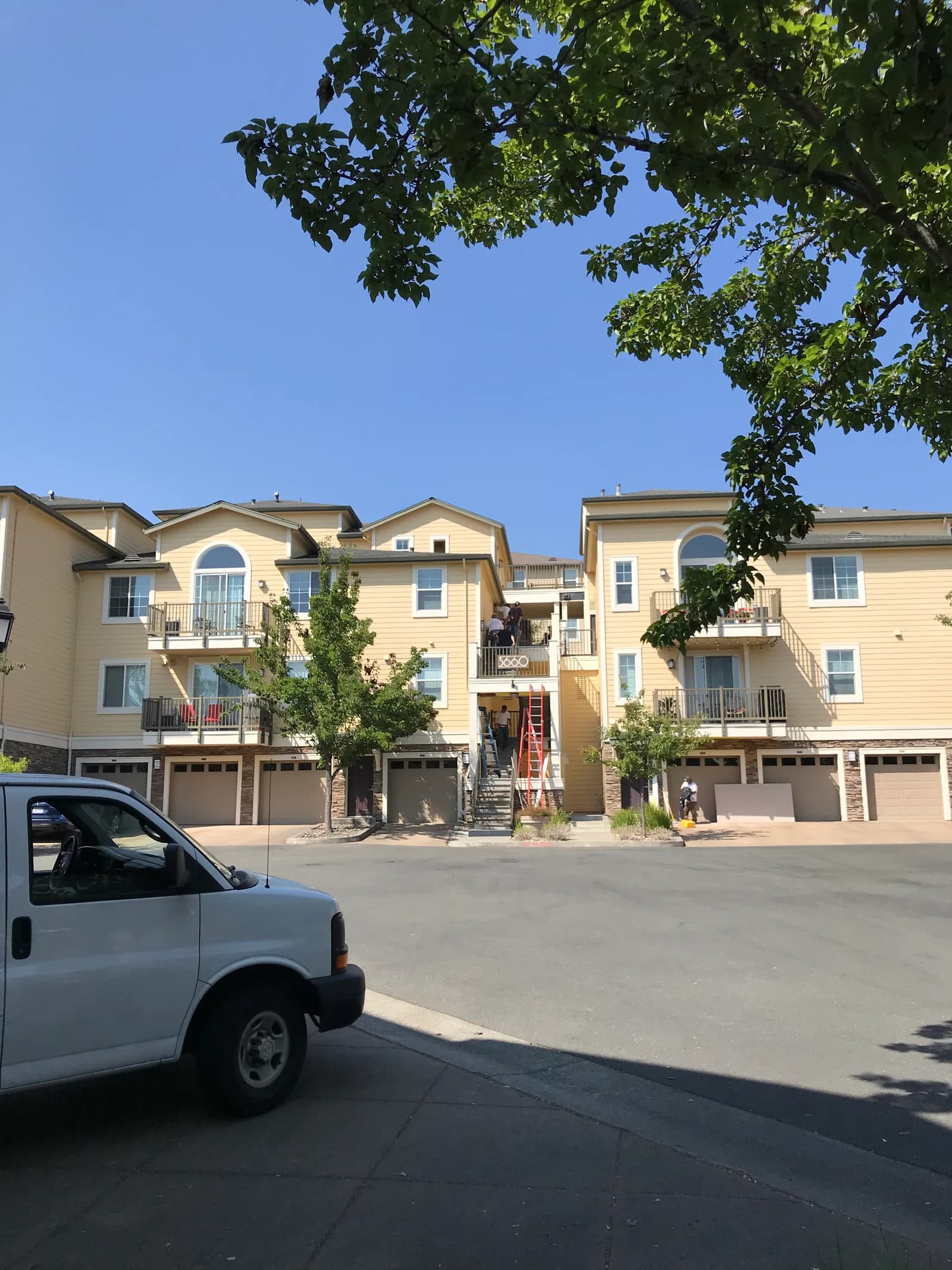 Multi-family building conditions documented during inspection