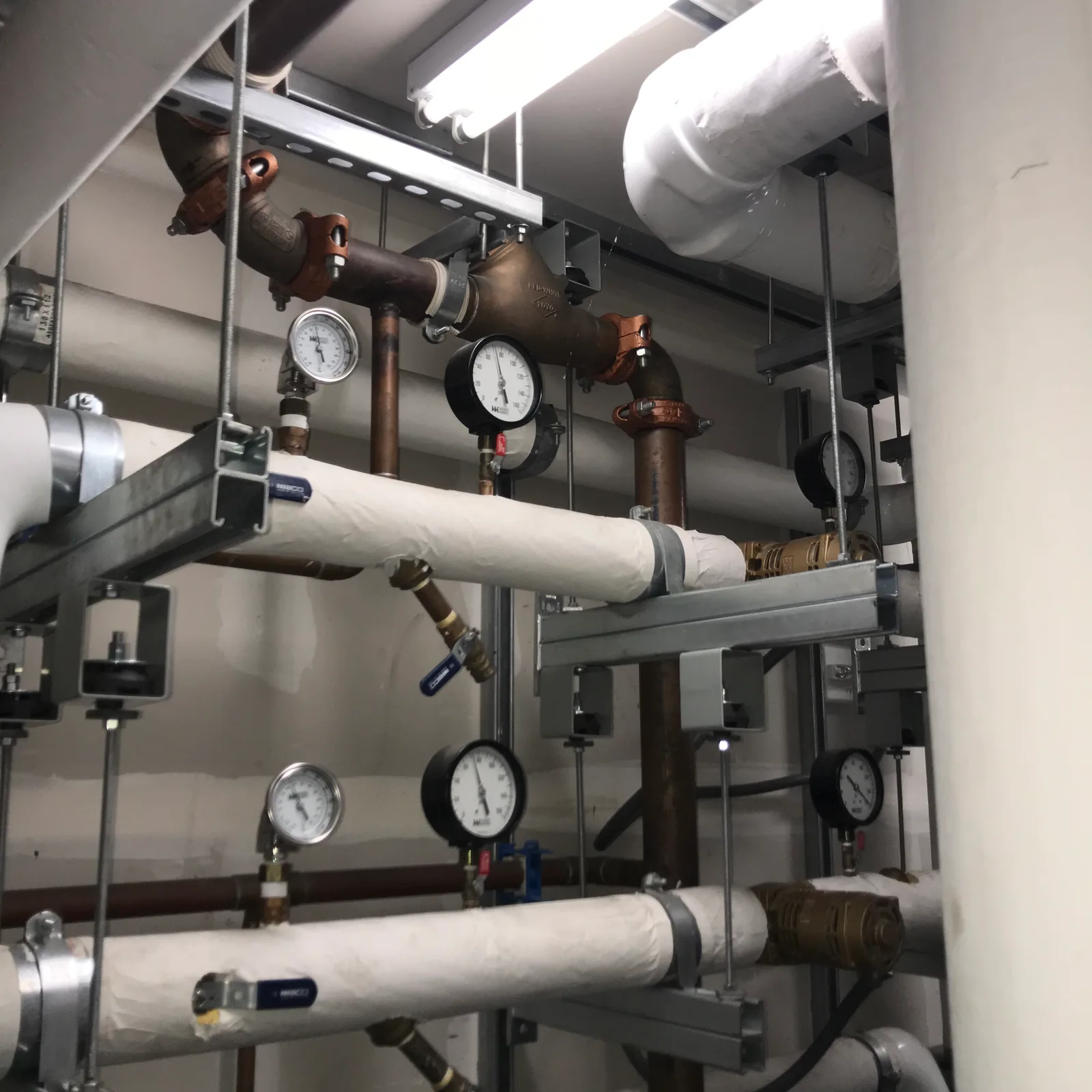 Plumbing system components examined during a forensic evaluation